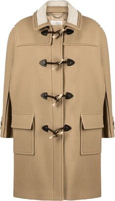 Single-Breasted Wool Duffle Coat