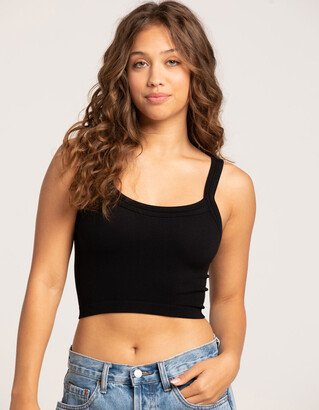 TILLYS Seamless Binded Square Neck Womens Bralette