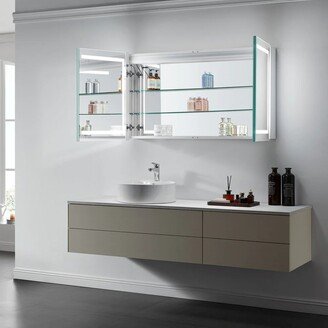 Modern Mirrors Europa II Lighted Bathroom Cabinet Vanity Mirror - 28*48