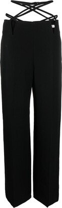 V-Wire straight-leg trousers