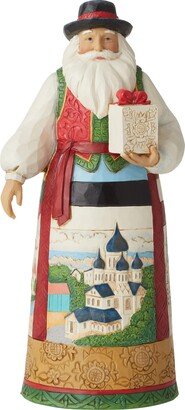 Enesco Jim Shore Heartwood Creek Christmas Around The World Baltic Santa Figurine