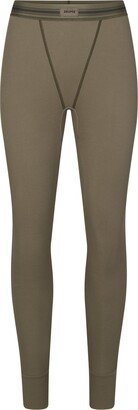 Cotton Rib Legging | Army Multi