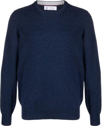 Mélange-Effect Cashmere Jumper-AC