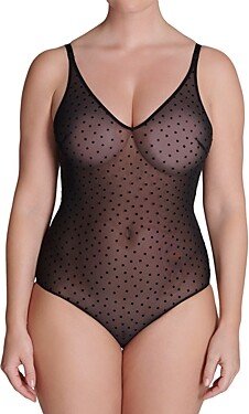 Lucie Wireless Sheer Bodysuit