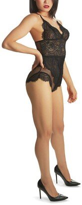 MeMoi Adalene Sheer Lingerie Bodysuit