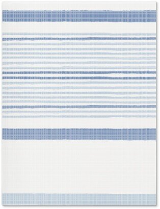 Journals: Double Anderson Stripe - Blue Journal, Blue