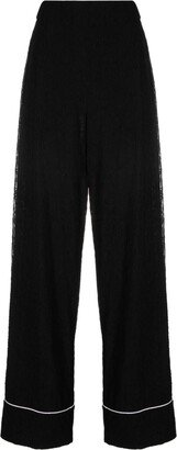 High-Waist Elasticated Trousers