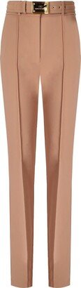 High Waist Cigarette Trousers-AC