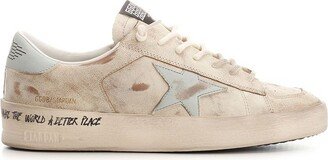 Distressed Low-Top Sneakers