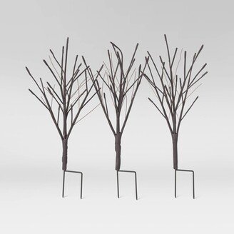 3pc Indoor/Outdoor Branches LED Pathway Lights