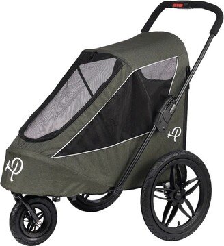 Breeze All Terrain Cozy Spacious Pet Jogger With Tire Pump