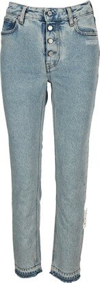 High-Rise Straight-Leg Jeans-AP