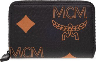 Monogrammed Wallet Unisex - Black