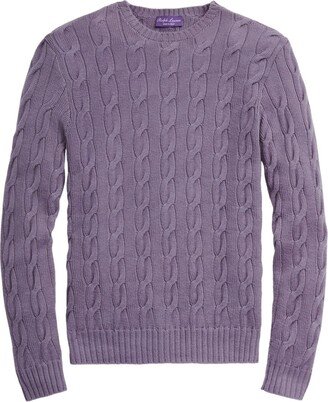 Cable-Knit Cashmere Jumper-AH