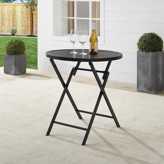 Crosley Furniture Kaplan Outdoor Metal Folding Bistro Table