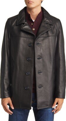 Cowhide Leather Car Coat