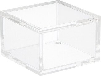 The Luxe Small Acrylic Storage Box Clear