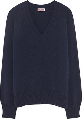 Tricot Recycled cashmere V-neck sweater-AA