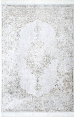 Cantrell DCRS03A Ivory 4' x 6' Area Rug