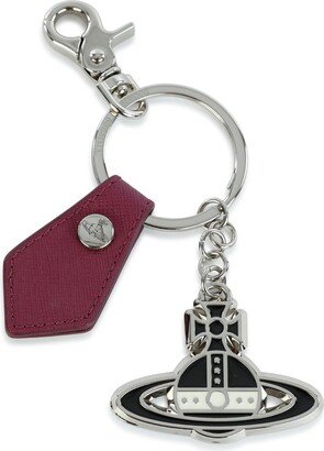 Logo Charm Keyring-AA