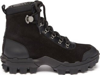 Helis Suede And Leather Hiking Boots