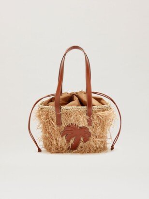 Palm Rafia Basket Bag-AA