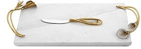 Calla Lily Cheese Board with Knife-AA