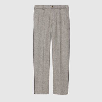 Light cashmere tailored pant