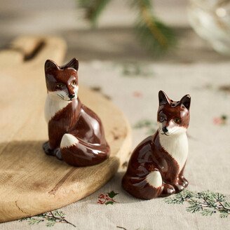 Quail Ceramics Woodland Friends Salt + Pepper Shakers