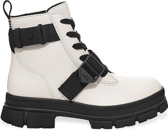 Ashton Lace-Up Leather Boots