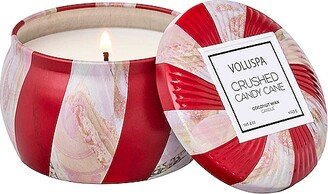 Crushed Candy Cane Mini Tin Candle