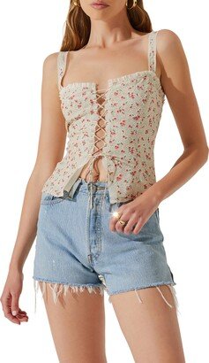 Lace-Up Camisole