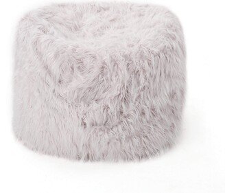 GDFStudio Lycus Faux Fur Bean Bag Chair (Lavender)