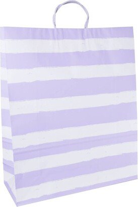 XLarge Striped Gift Bags Purple - Spritz™