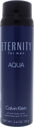 Eternity Aqua by for Men - 5.4 oz Body Spray