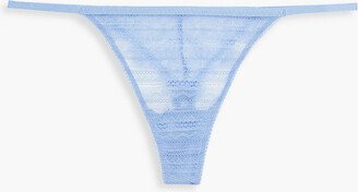 Roomservice Leavers Lace low-rise thong