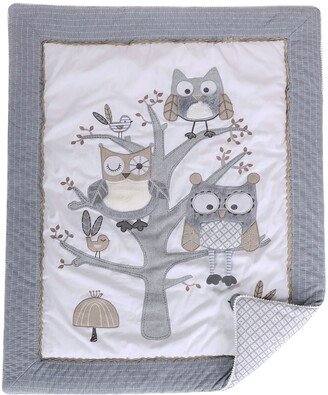 Night Owl 5-Piece Crib Bedding Set