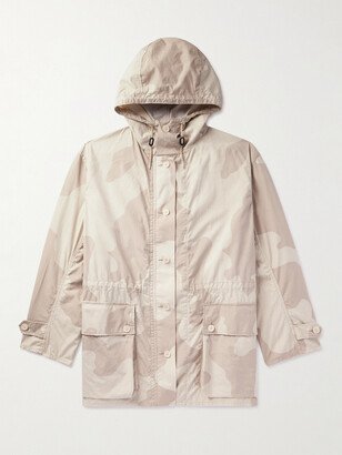 Kaptain Sunshine Camouflage-Print Cotton-Ripstop Parka