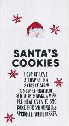 Santa's Cookies Towel