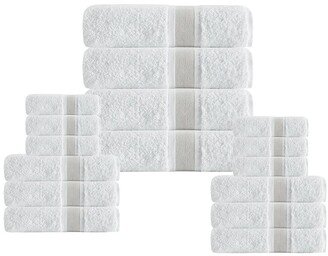 Unique Turkish Cotton 16-Piece Towel Set-AA