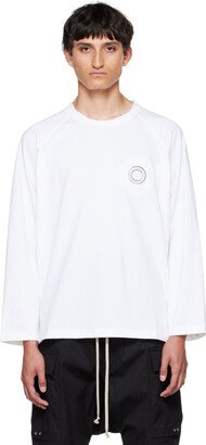 White Eyelet Long Sleeve T-Shirt