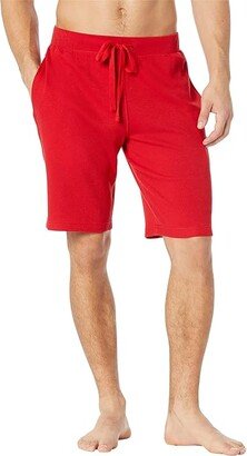 Midweight Waffle Sleep Shorts (RL 2000 Red Cruise Navy PP) Men's Pajama