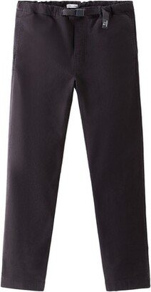 Garment-Dyed Chino Pants in Stretch Cotton Twill-AA