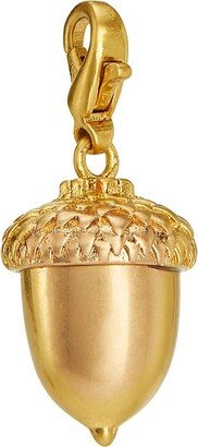18K-Gold-Plated Acorn Charm