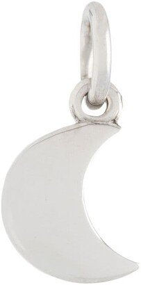 18kt white gold Moon charm