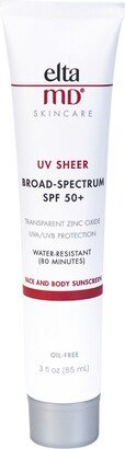 UV Sheer Broad-Spectrum SPF 50+ 3 oz 85 ml