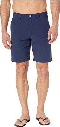 T3 Gulf 9 Inch Performance Shorts (True Navy) Men's Shorts