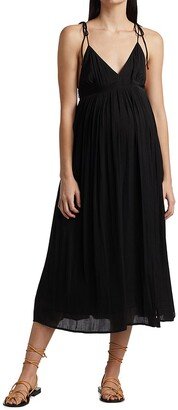 Emilia George Fabric Matters Edita Maternity Maxi Dress