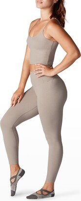 High-Waist 7/8 Leggings-AA