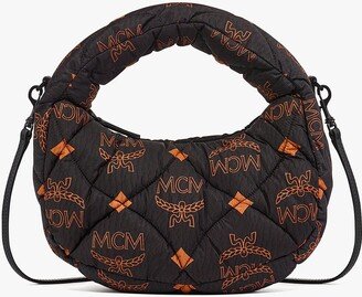 Aren Quilted Hobo in Maxi Monogram Nylon